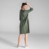 Dresses & Skirts | LIVING CRAFTS Truestory Bloswen | Seersucker Dress Khaki